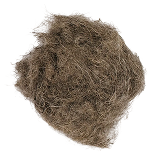 Boiled hemp fiber